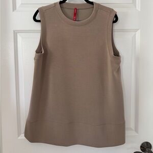 SPANX Air Essentials Tunic Top Beige Tan 1X